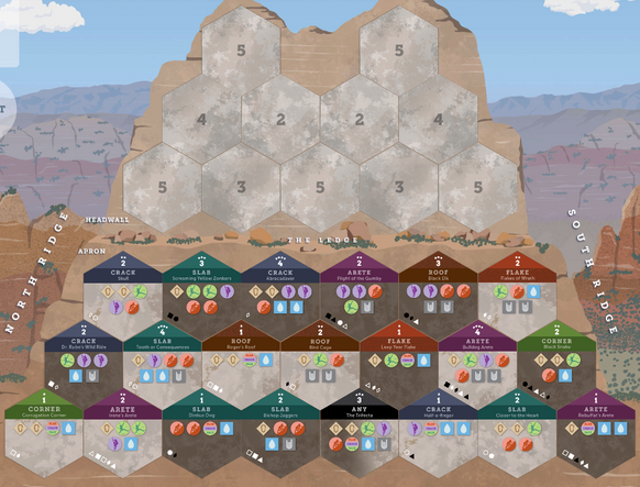 Mountain from Forest board